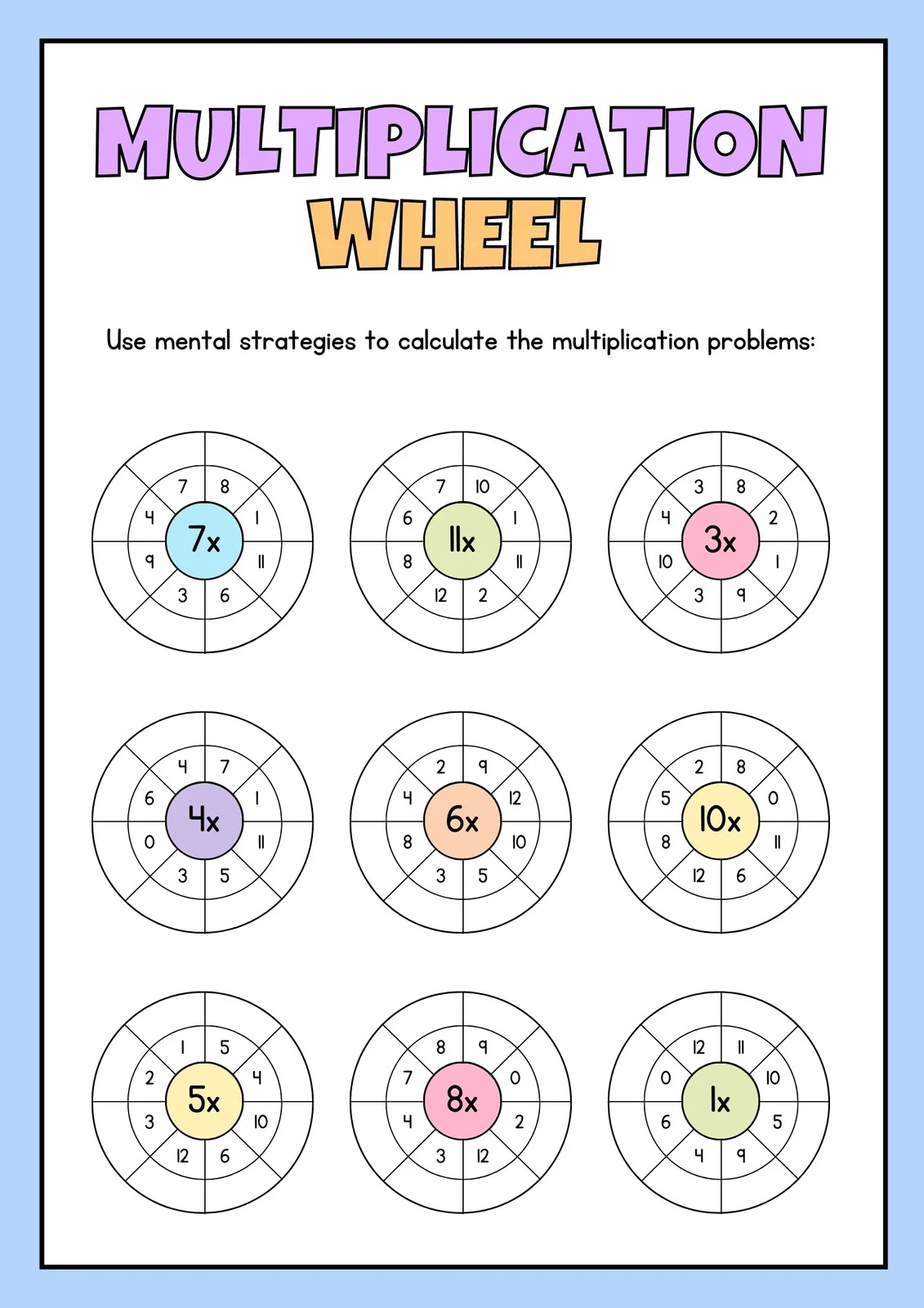 3rd Grade Math Worksheets Printable Fun