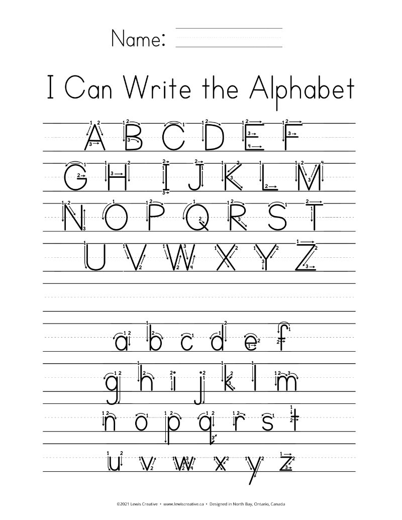 Free Printable Abc Tracing Sheet