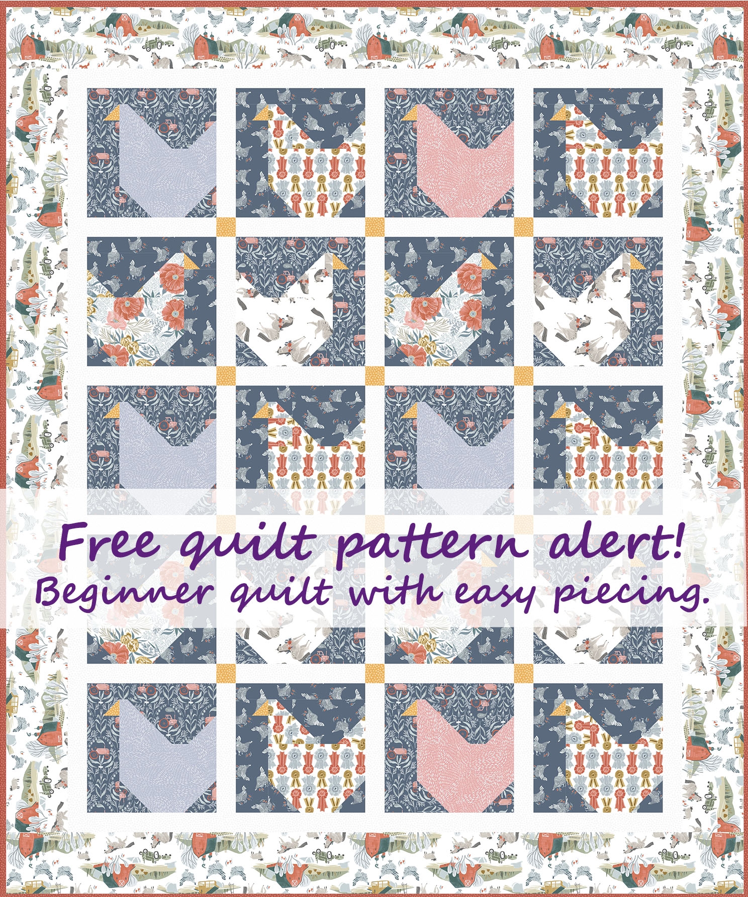 Printable Quilt Block Pattern