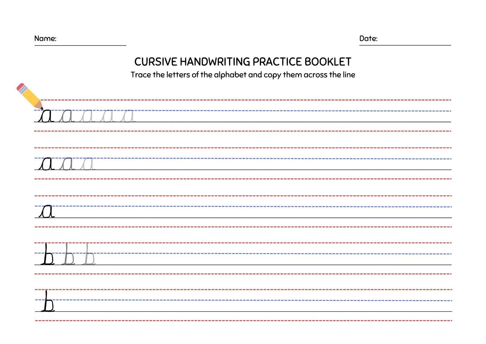 Free Printable Writing Practice