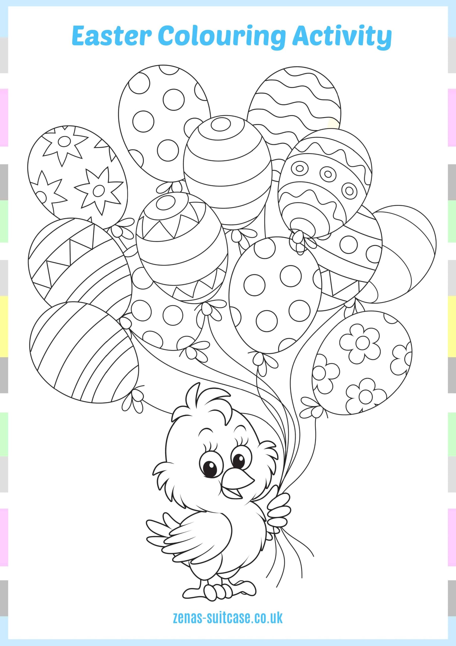 FREE Easter Colouring amp Activity Pages For Kids