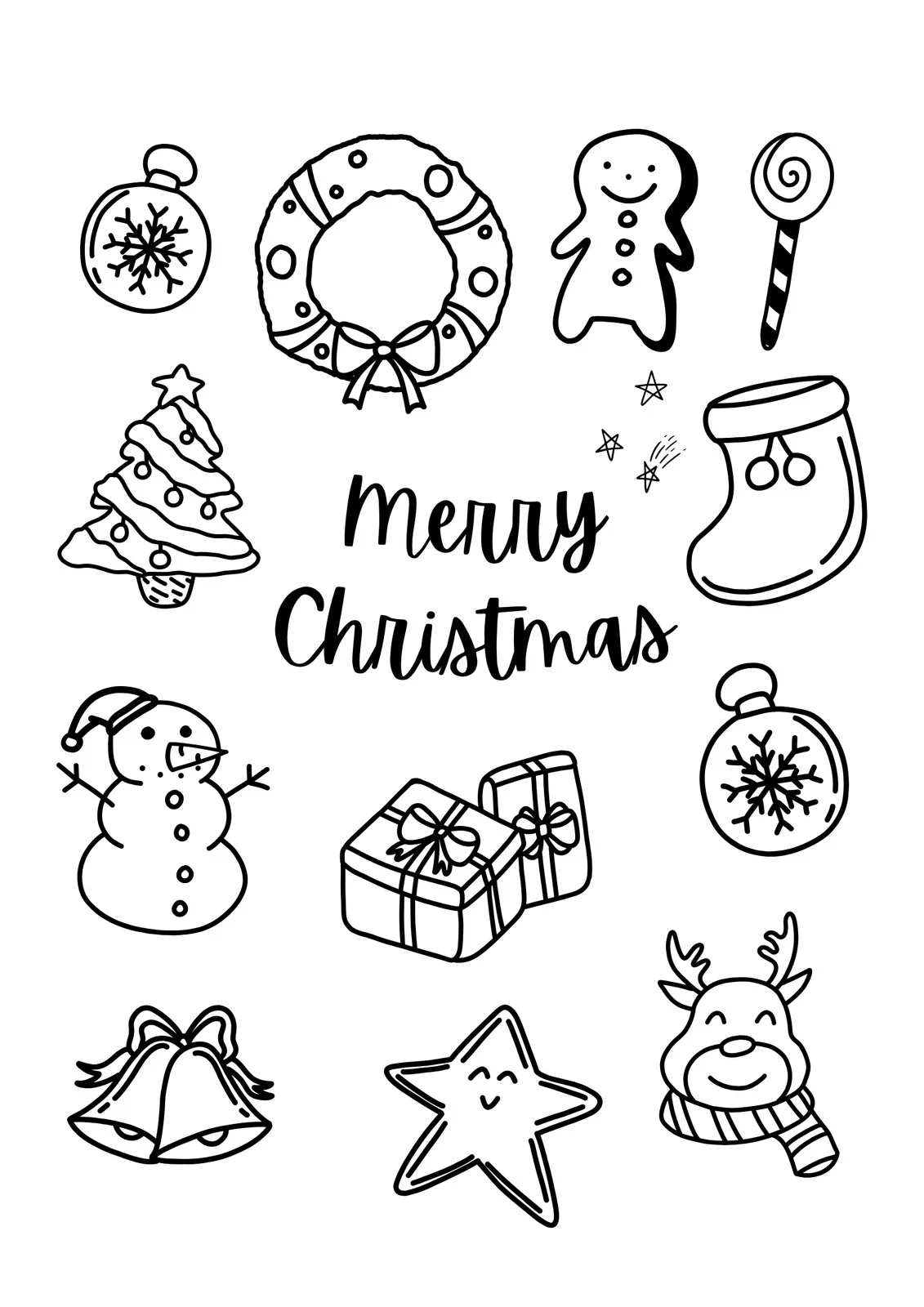 Free Printable Christmas Worksheets