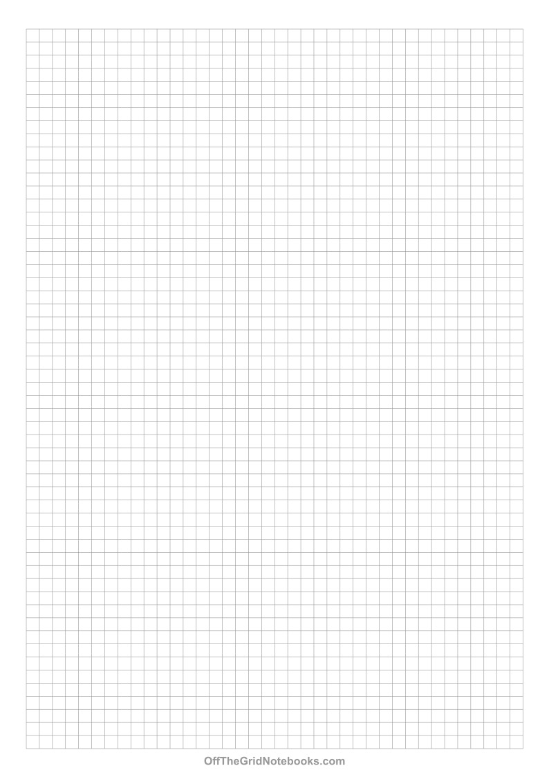 Free Graph Paper Off The Grid Notebooks