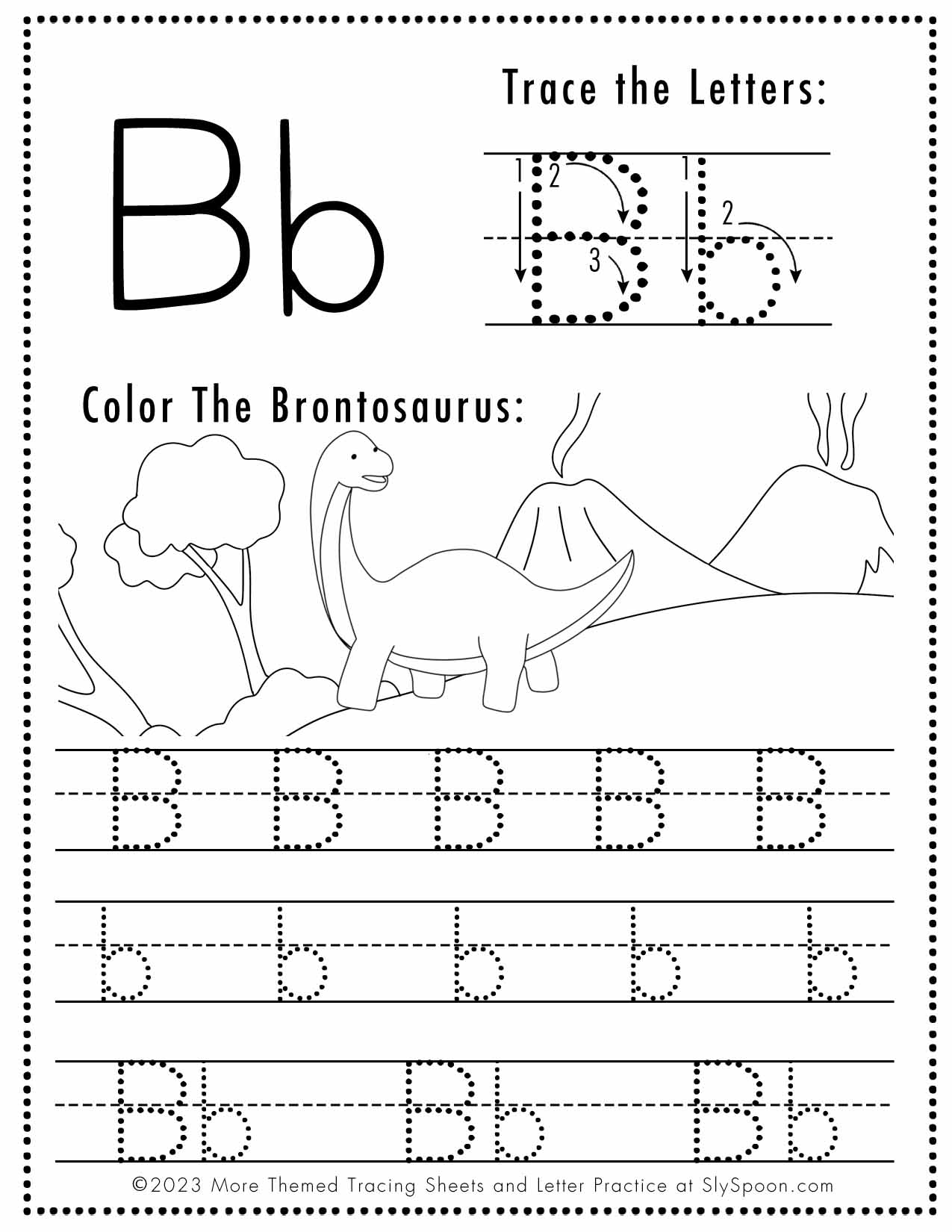 Printable B Worksheets
