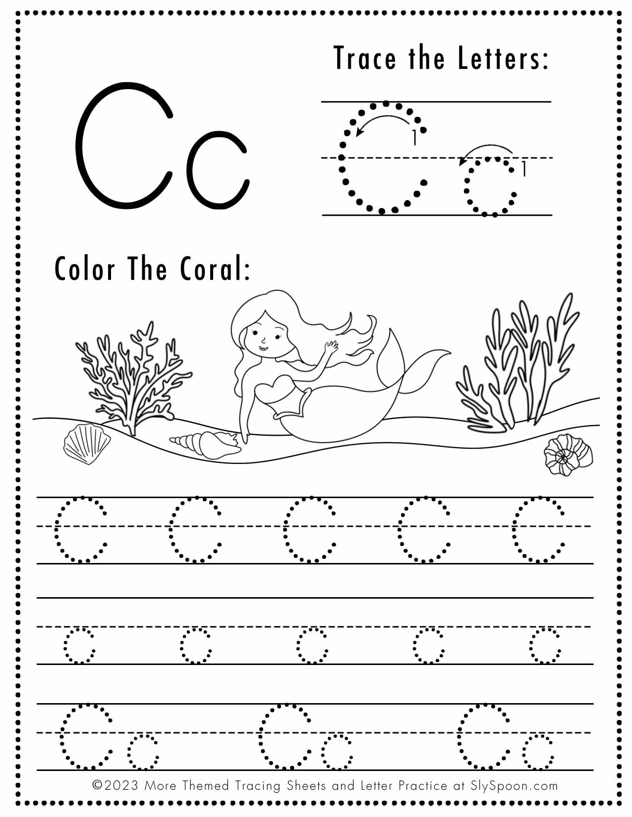 Letter C Worksheets Printable