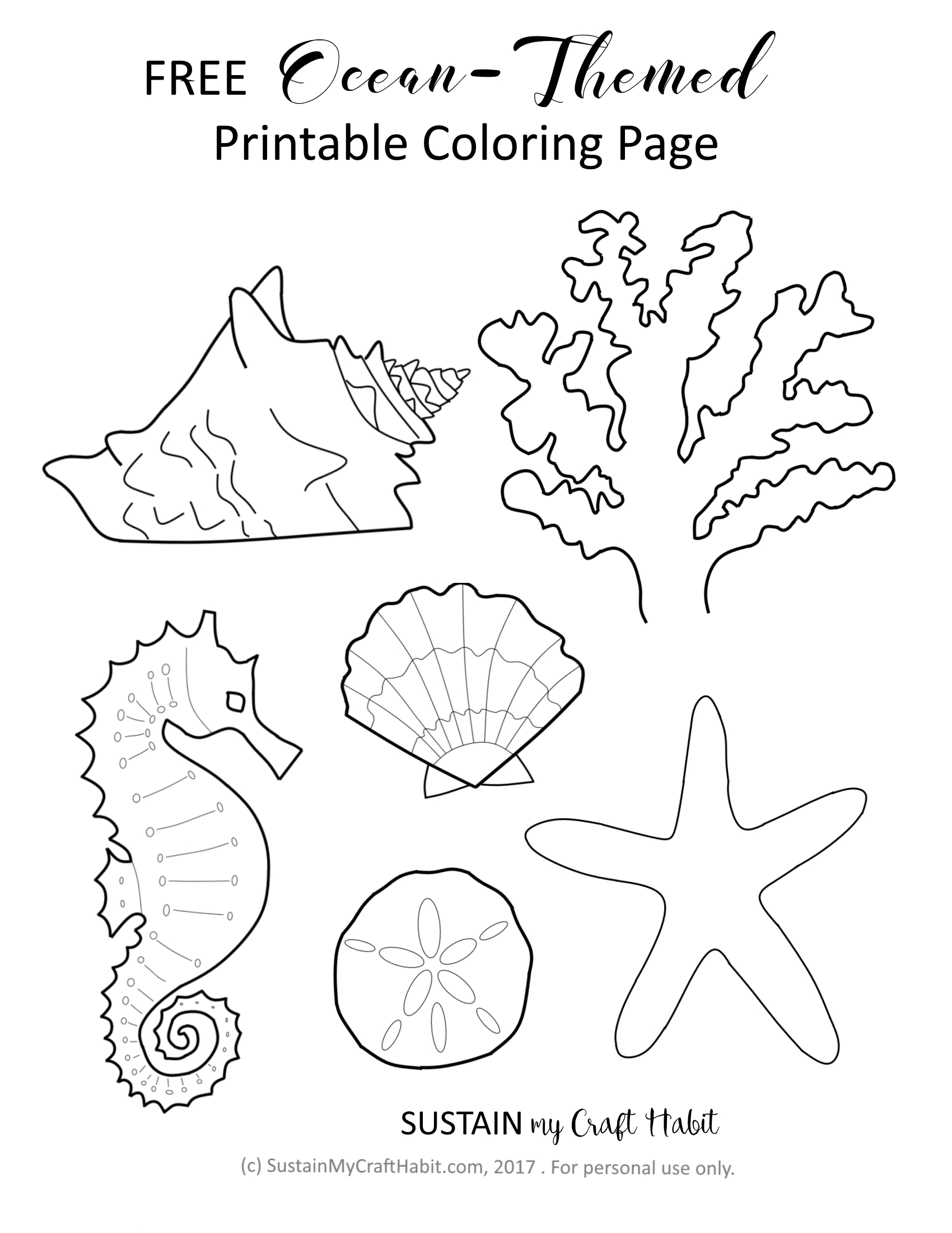 Free Printable Ocean Images