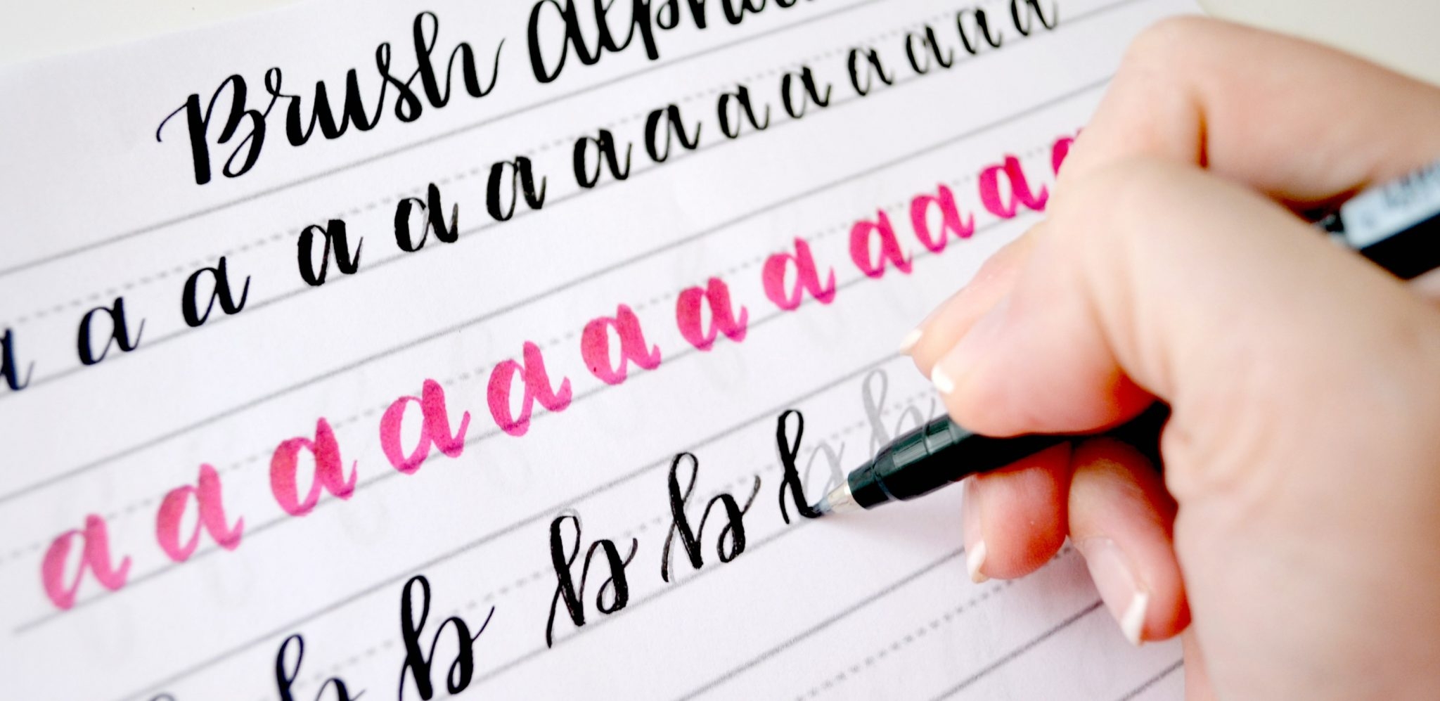 Hand Lettering Printable Worksheets