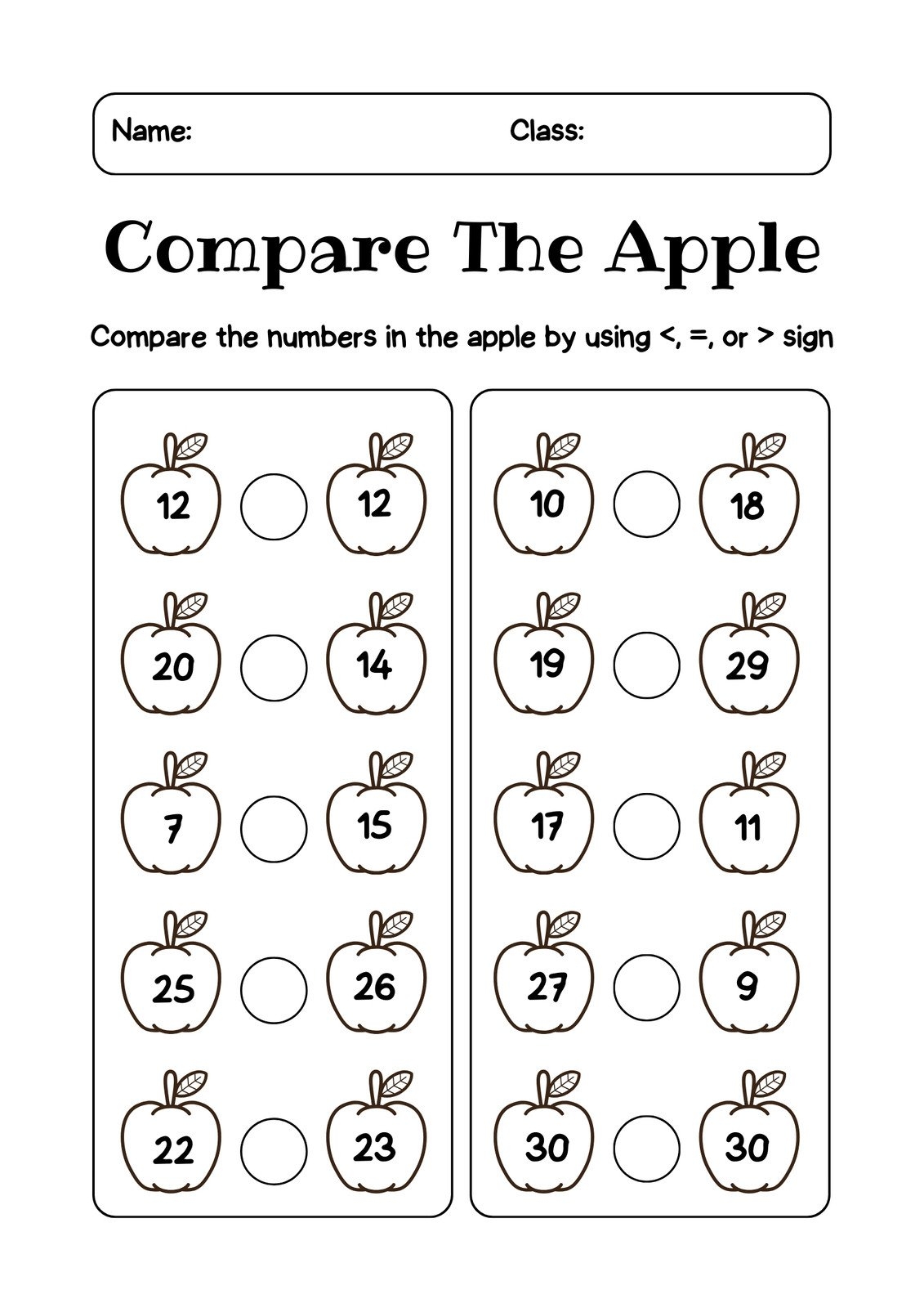 Maths Worksheets For 5 Year Olds Printable