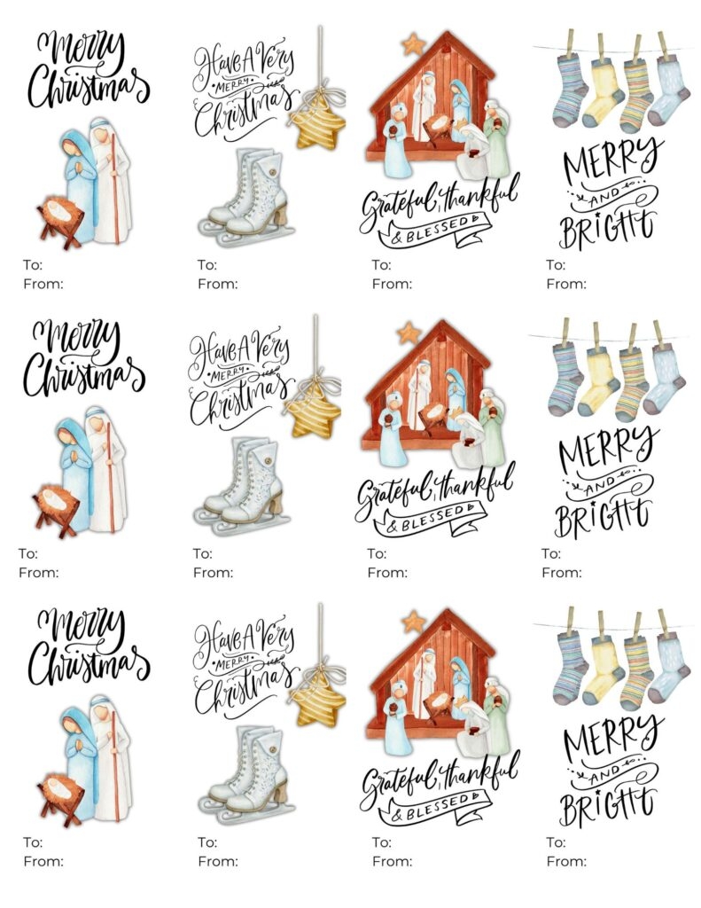 Free Religious Christmas Printables