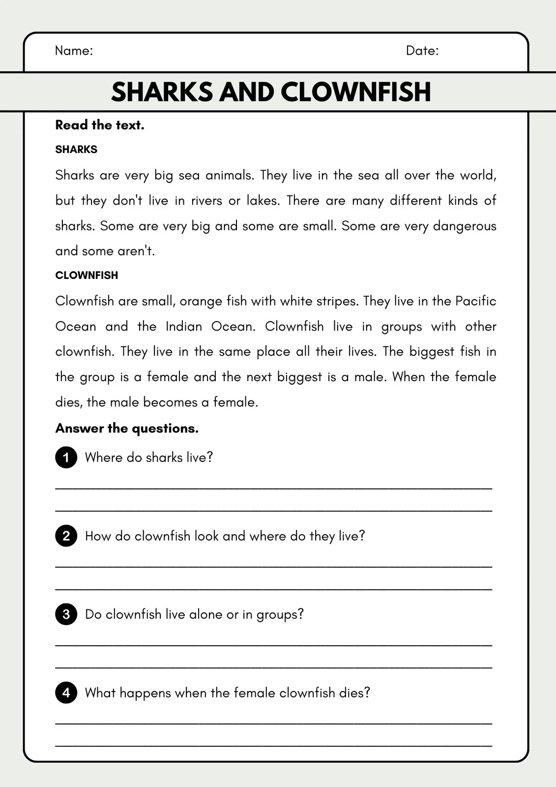 Free Printable Customizable English Worksheet Templates Canva