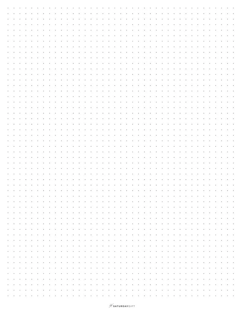 Dot Paper Printable Free