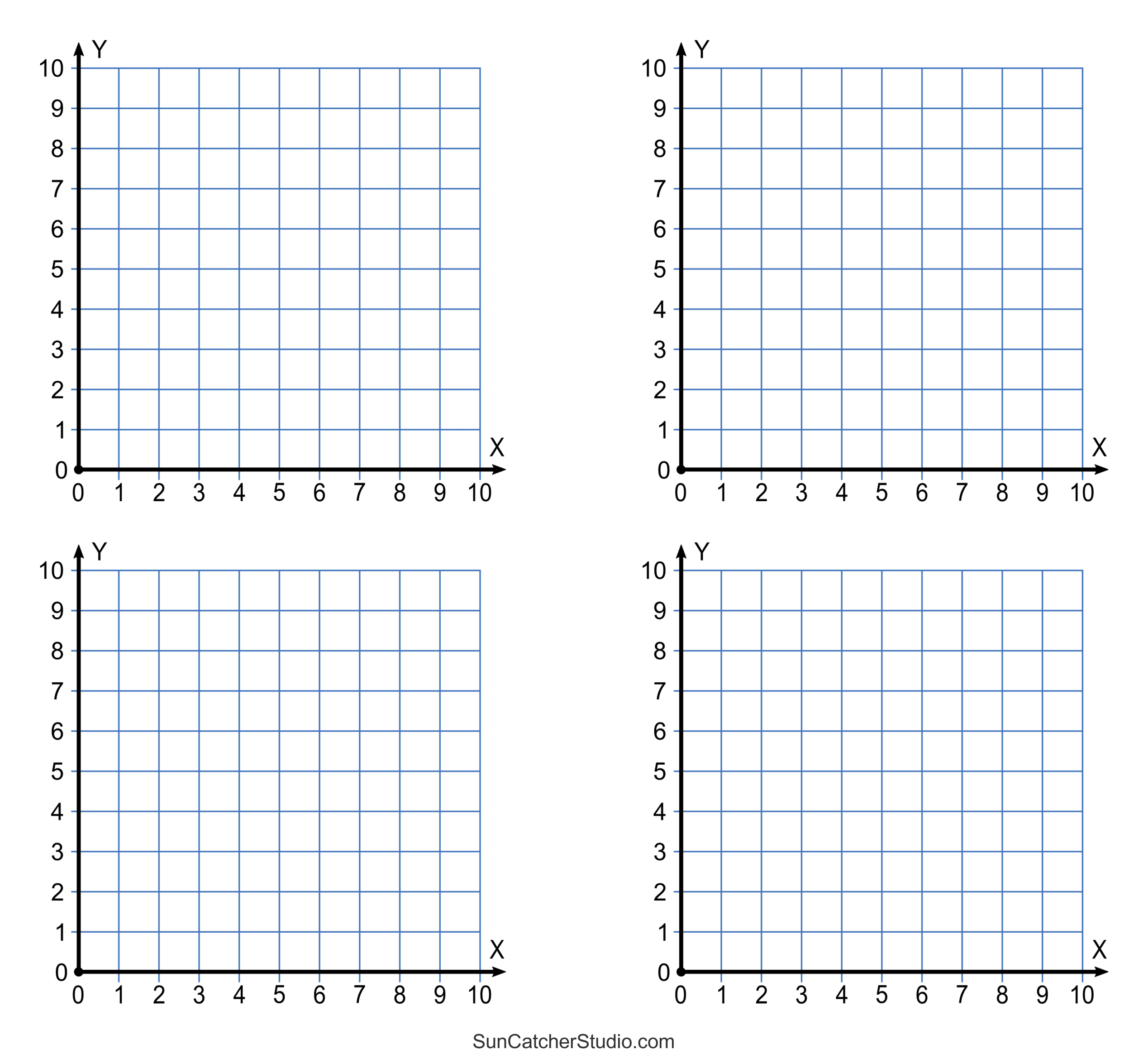 Graph Paper Printable 25x25