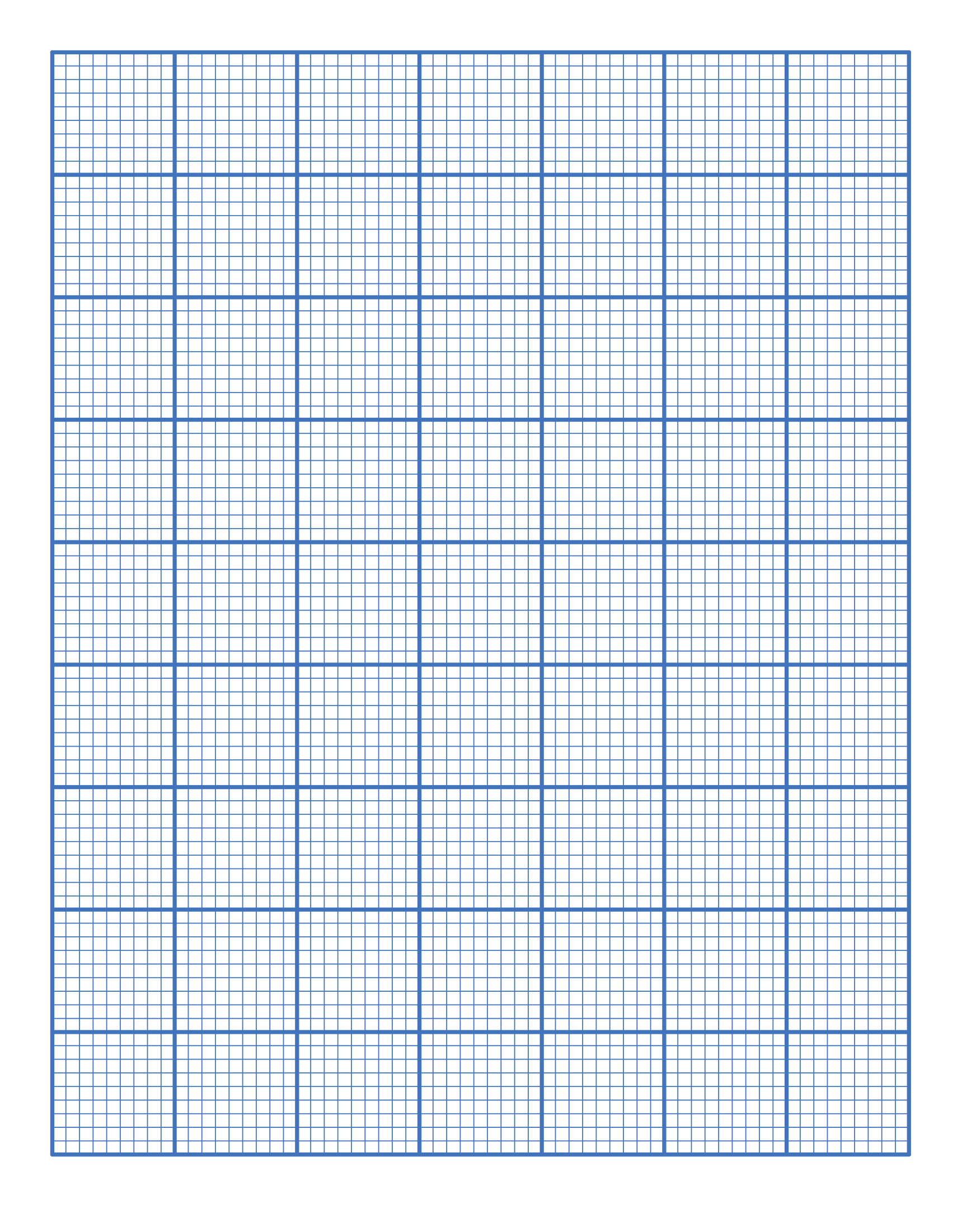 Free Printable Graph Paper Pdf With Numbers