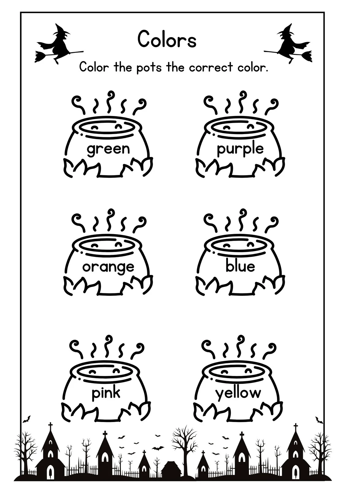 Printable Halloween Worksheets Free