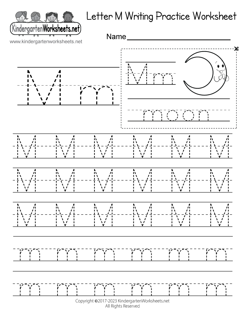 Free Printable Letter Writing Worksheets