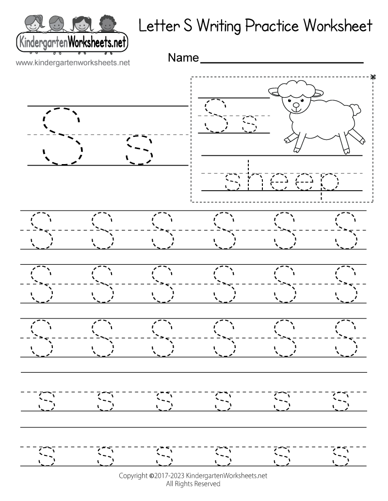 Free Printable Handwriting Worksheets For Kindergarten