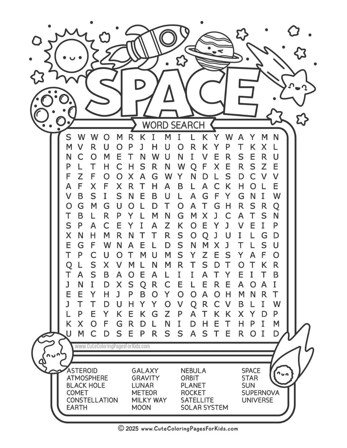 Printable Word Puzzles For Kids