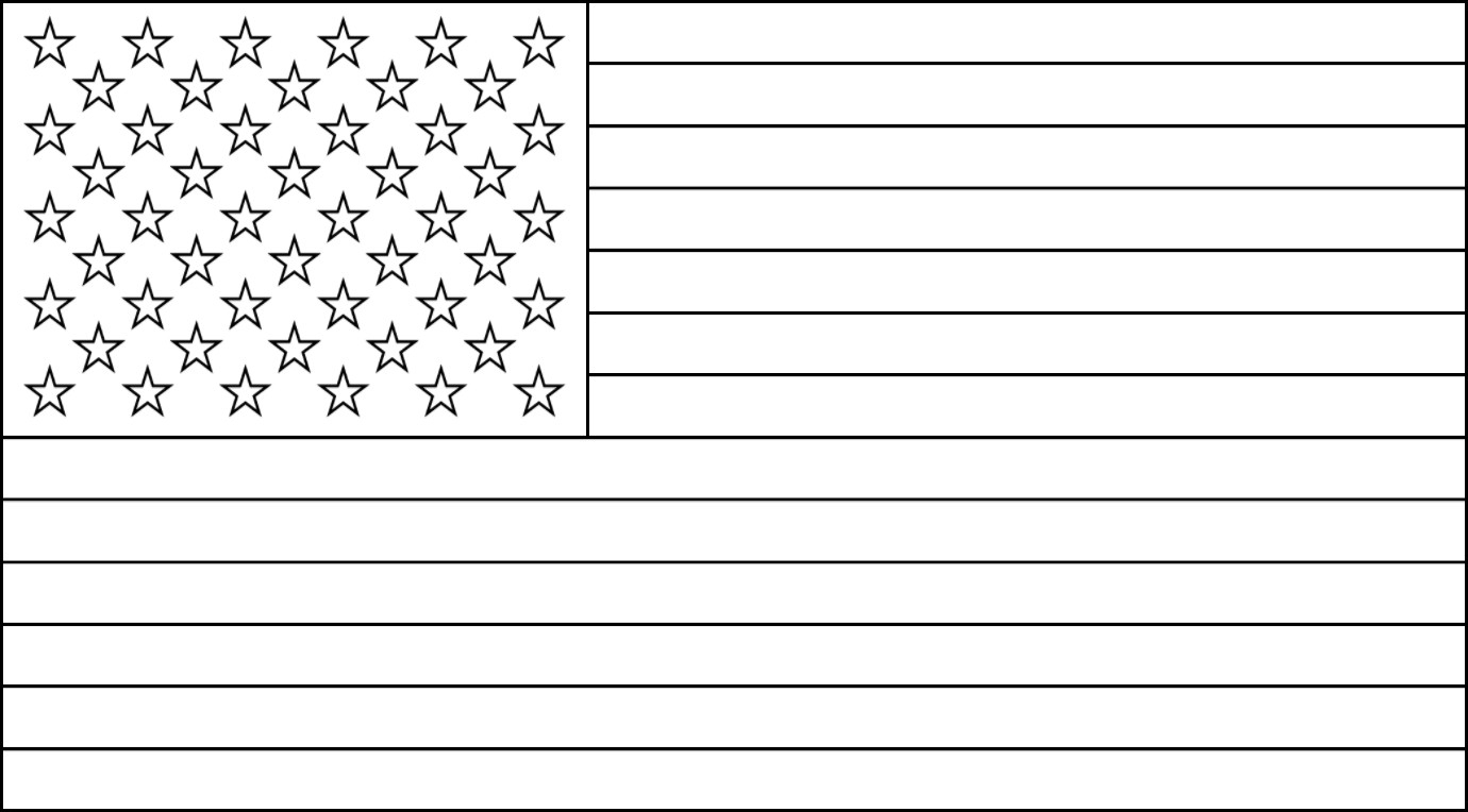 The American Flag Printable
