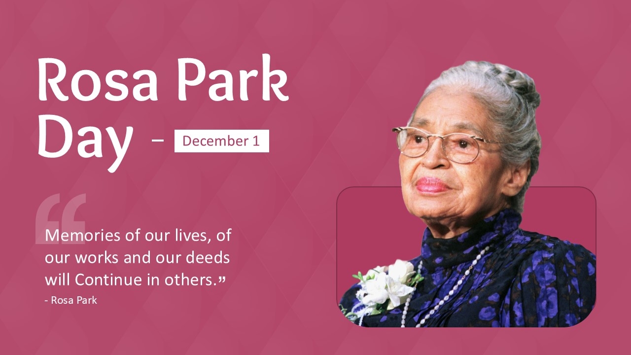 Free Printable Picture Of Rosa Parks