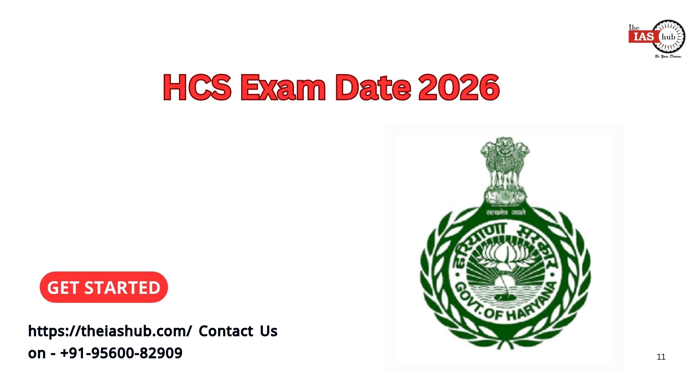 HCS Exam Date 2026 For Notification Prelims Mains