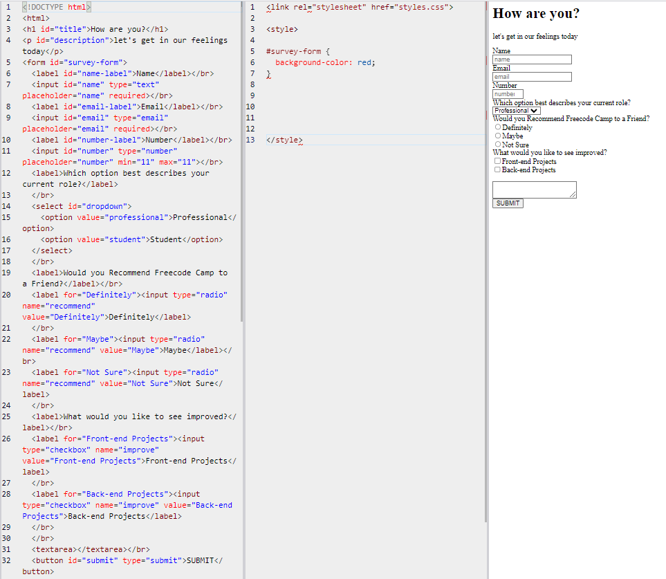 Help CSS Not Applying To HTML HTML CSS The FreeCodeCamp Forum