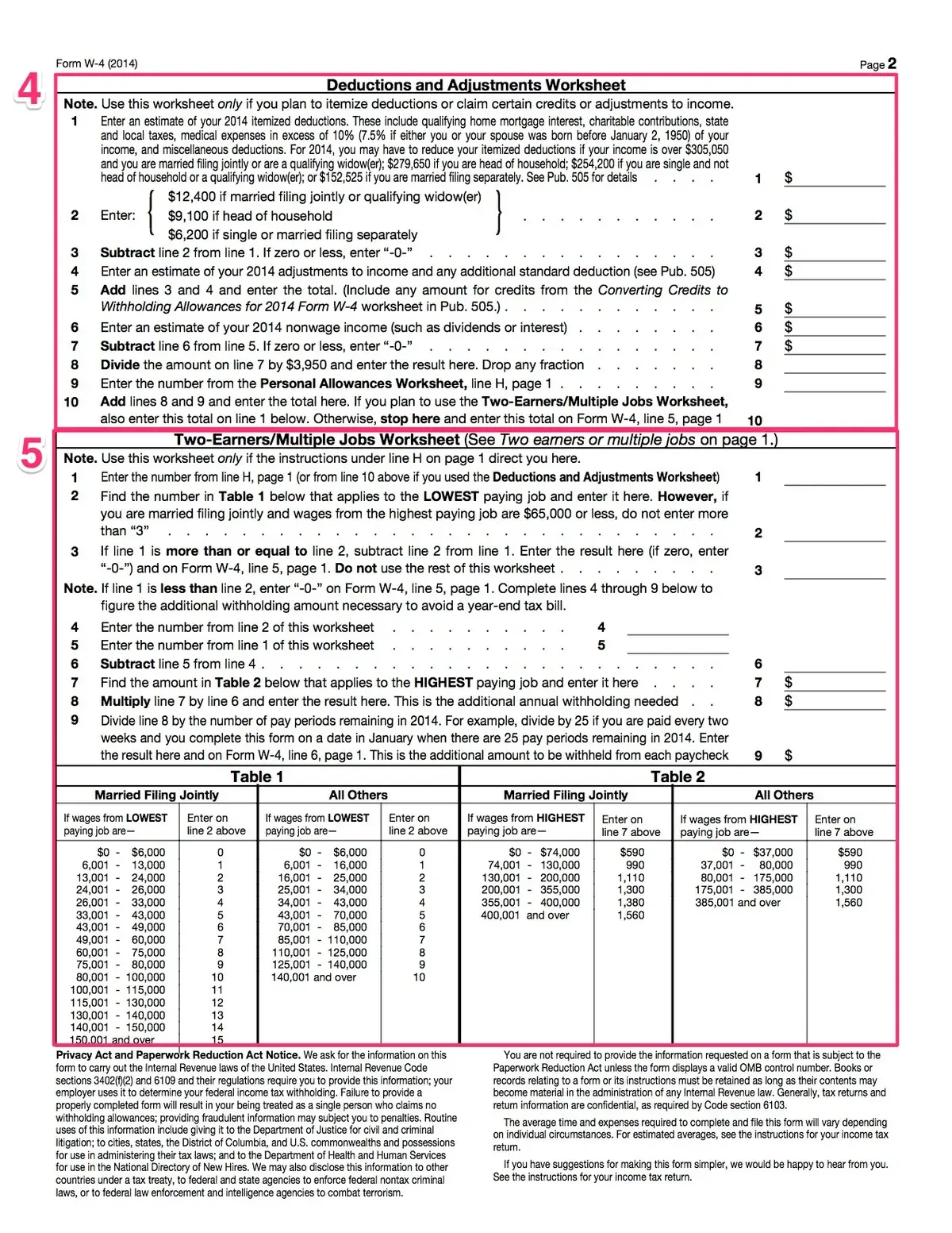 Ga Form G4 2025