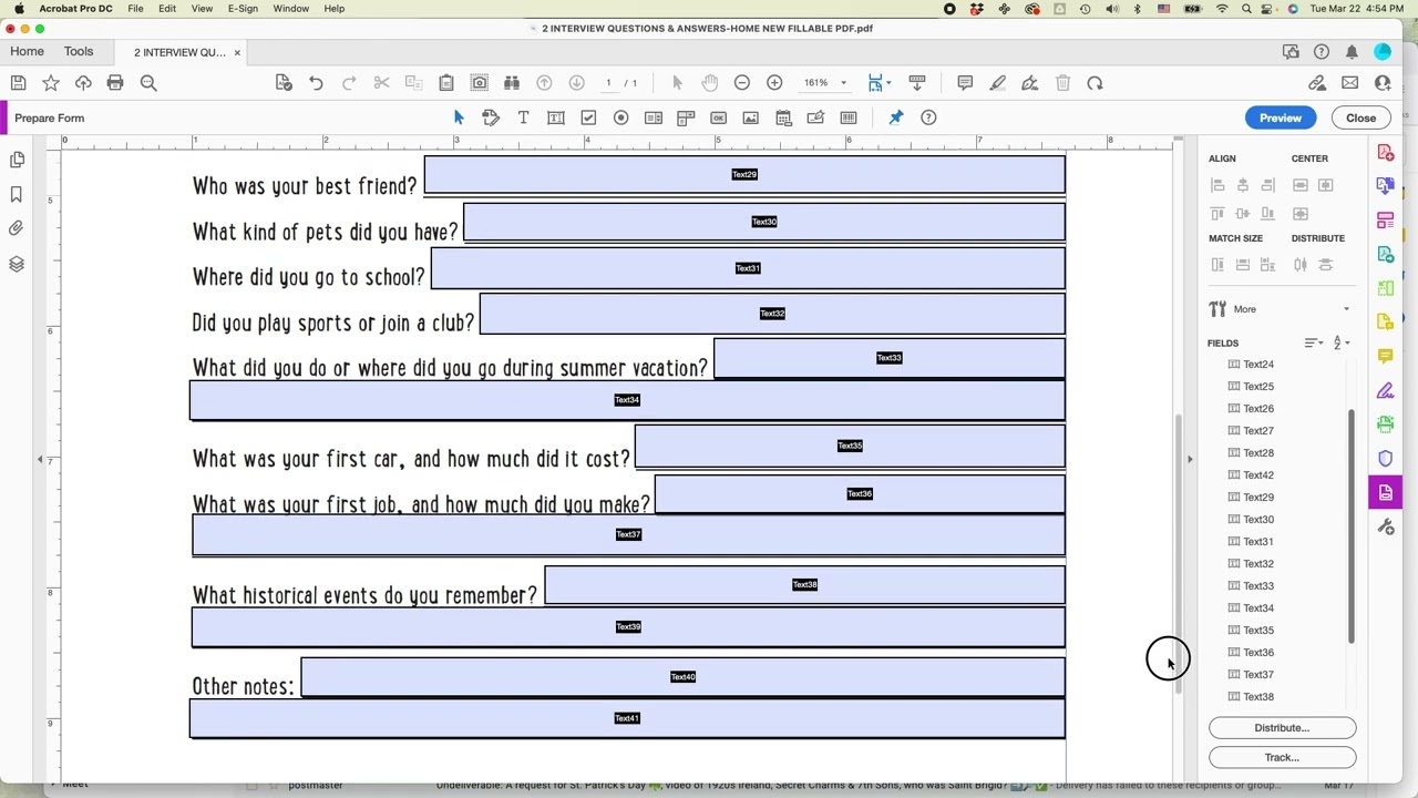 How To Create A Fillable PDF From Scratch In Adobe Acrobat Pro Windows Mac 