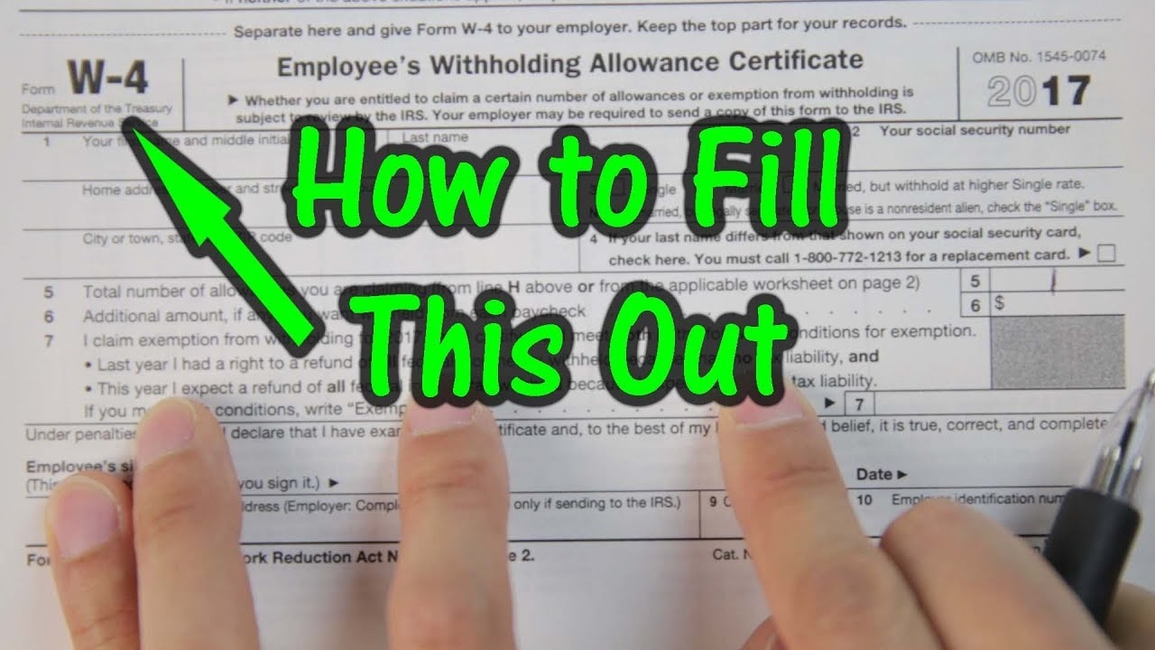 Filling Out W4 Form Single 0 Dependents 2026