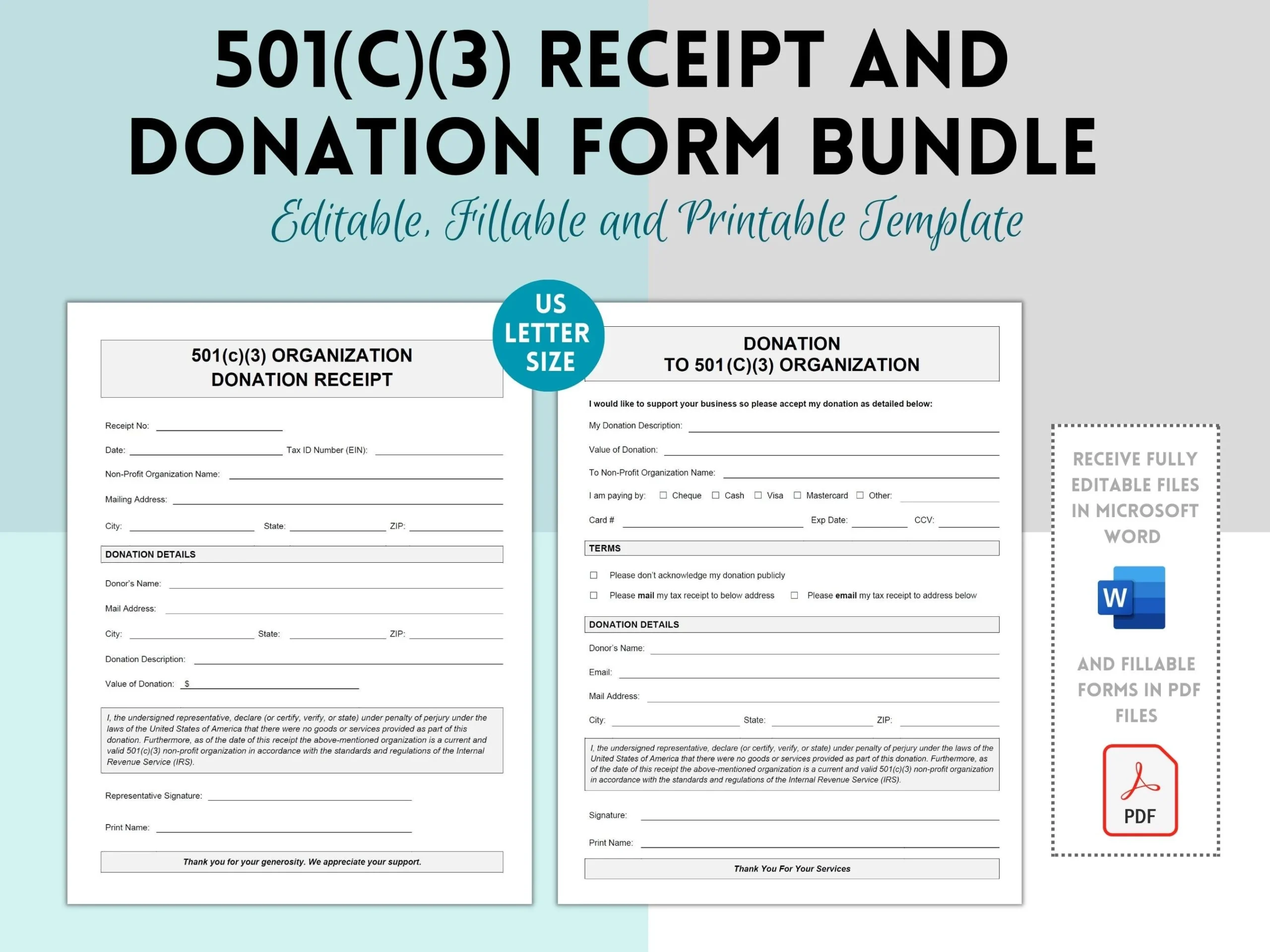 Forms For 501c3 Non Profit