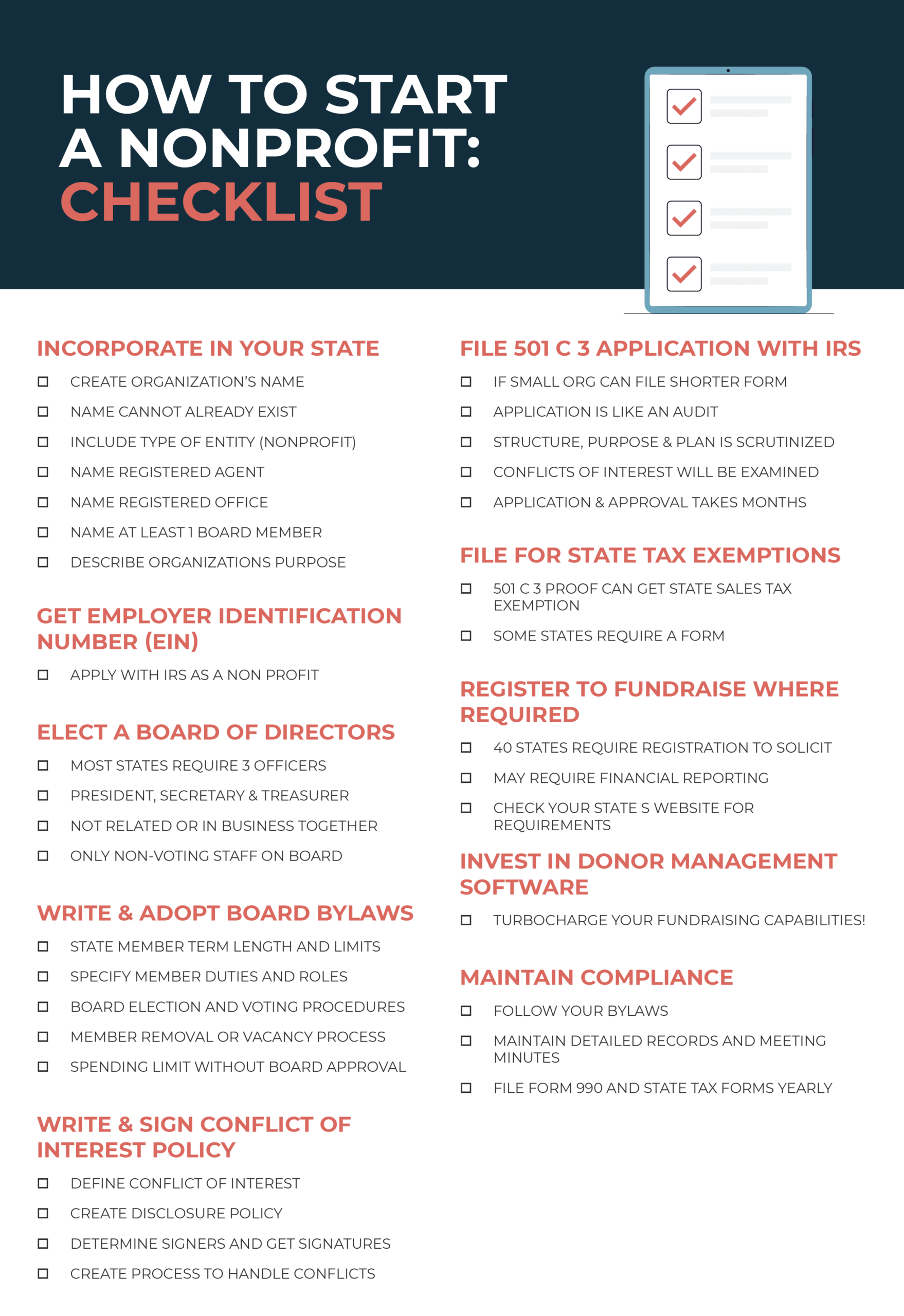 How To Form 501 C 3 Nonprofit