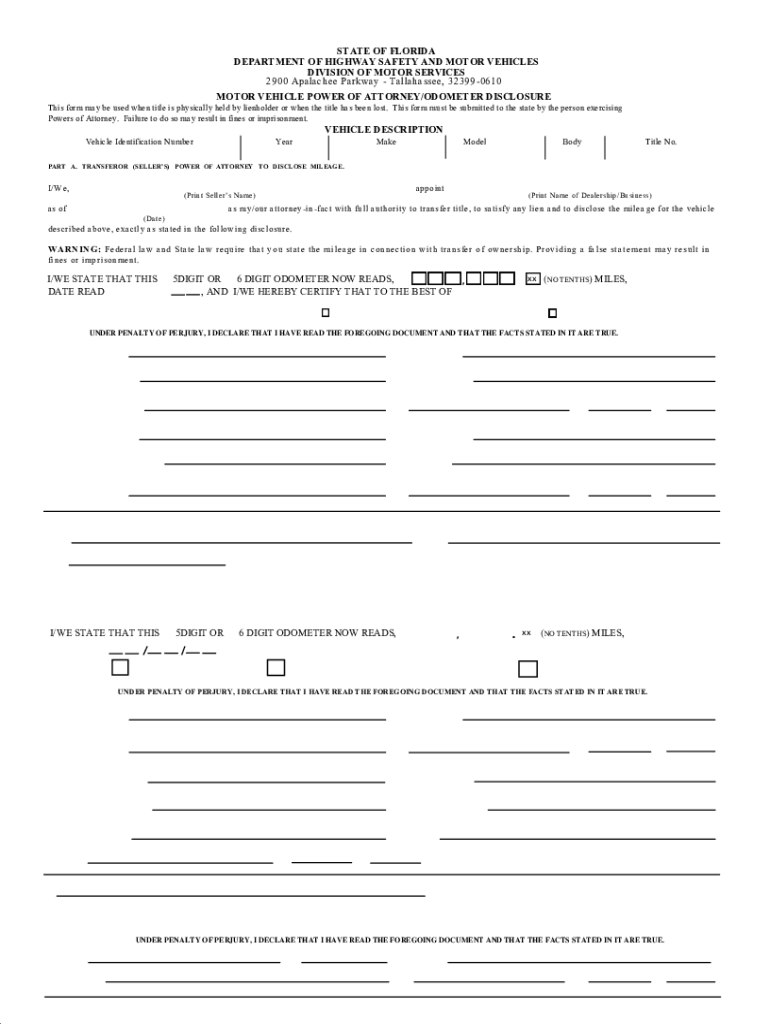 Hsmv 82993 Form Florida