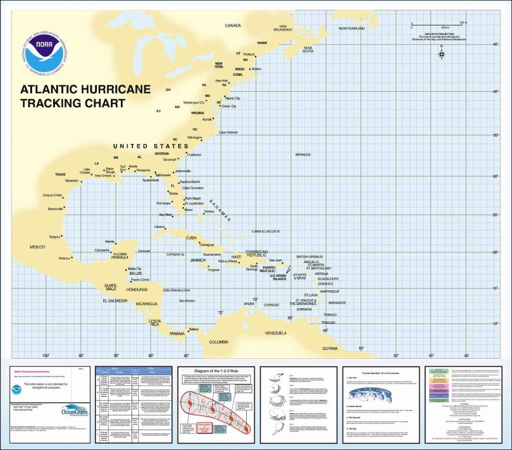 Hurricane Tracking Maps Printable