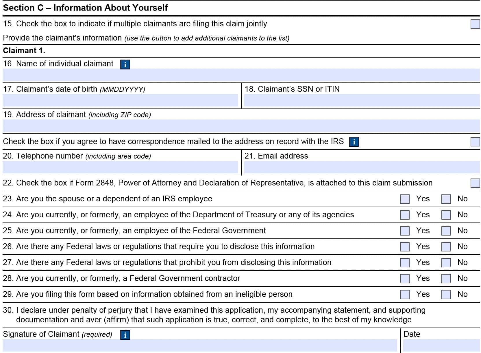 Irs Form 211 Download