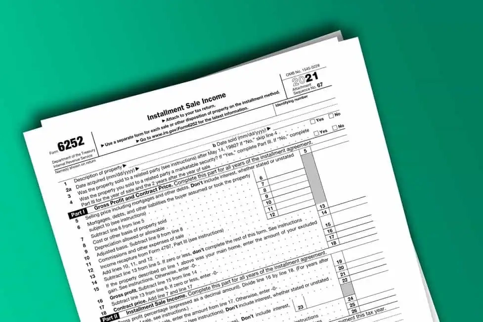Irs Form 6252 2022
