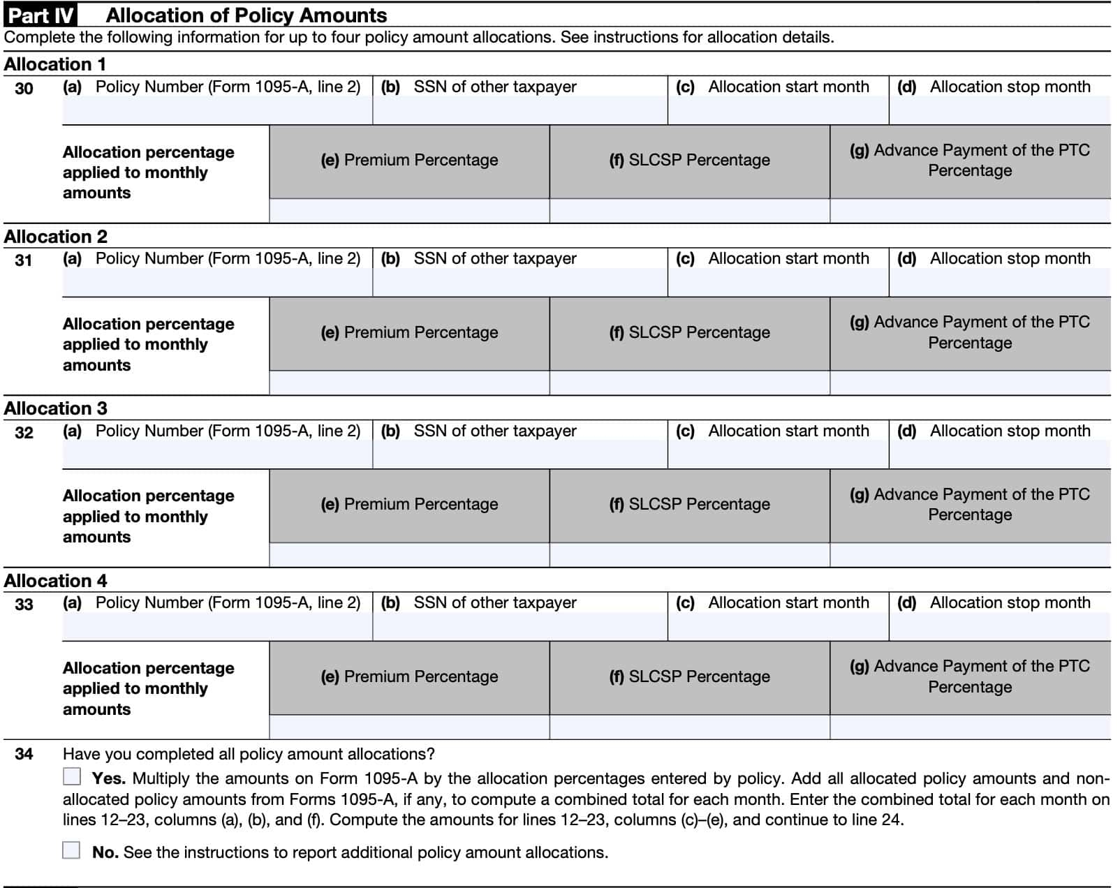 Irs Form 8962 Instructions 2024 Pdf