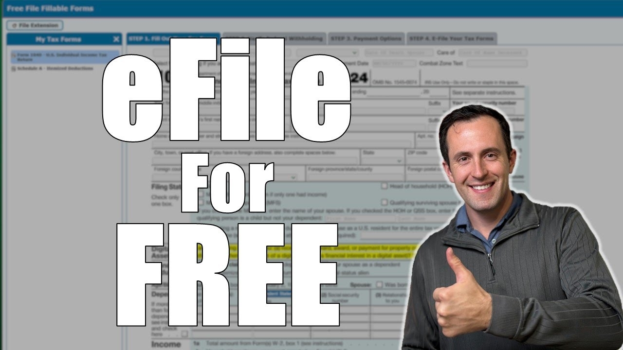 IRS Free Fillable Forms How To File Taxes For Free 2025