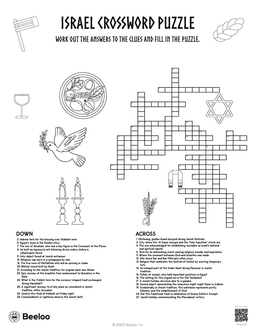 Exodus 3 : 22 Mazes And Puzzles Printable