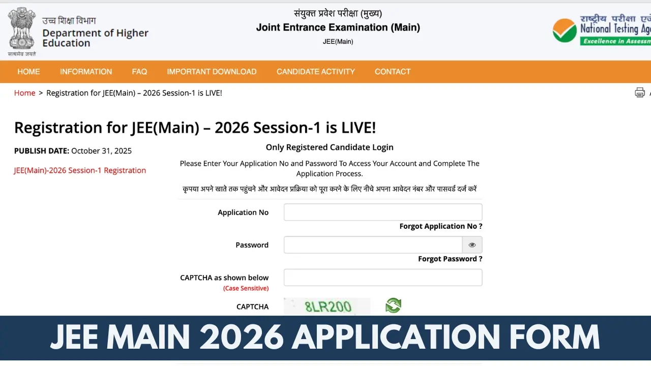 jee main 2026 application form exam date exam pattern mathsjsrms