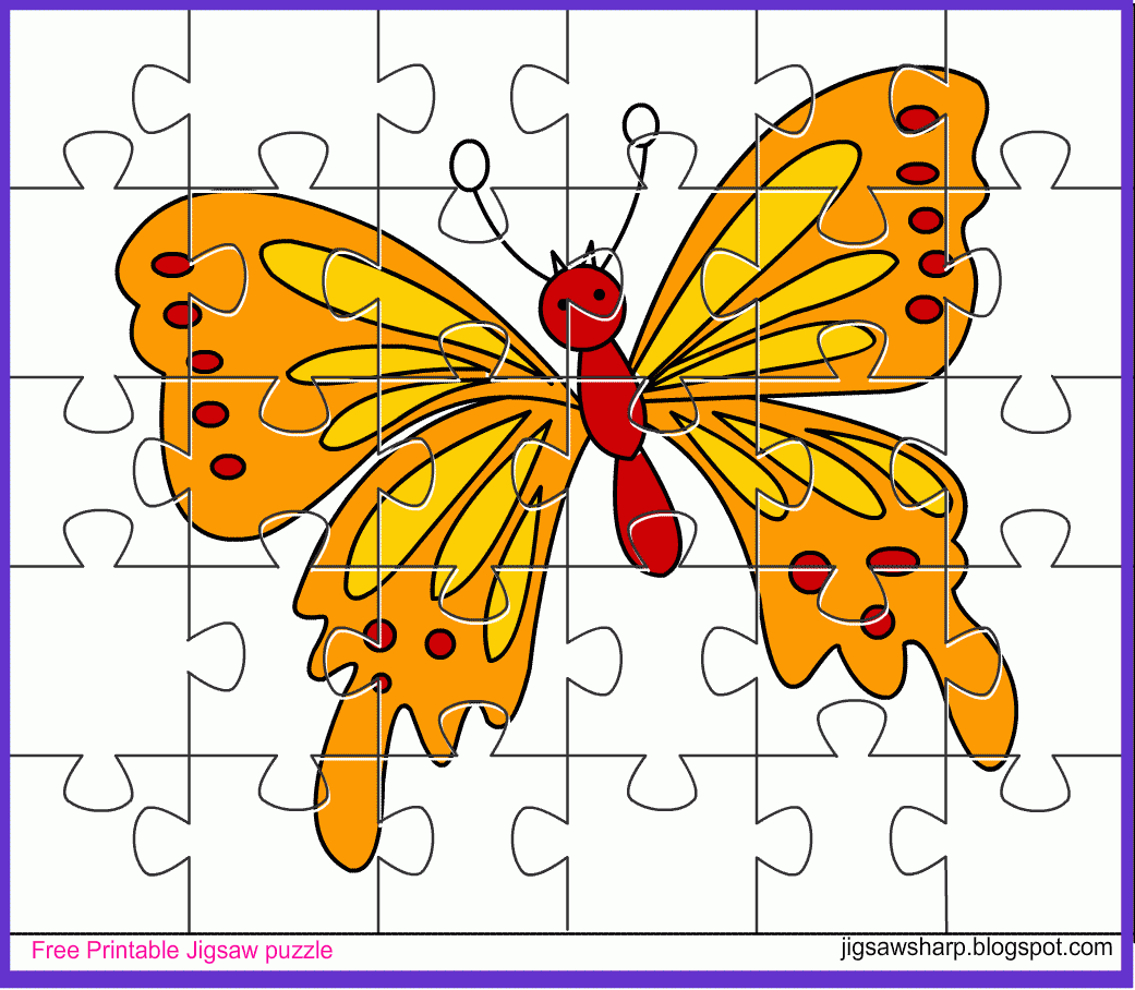 Printable Jigsaw Puzzles For Seniors