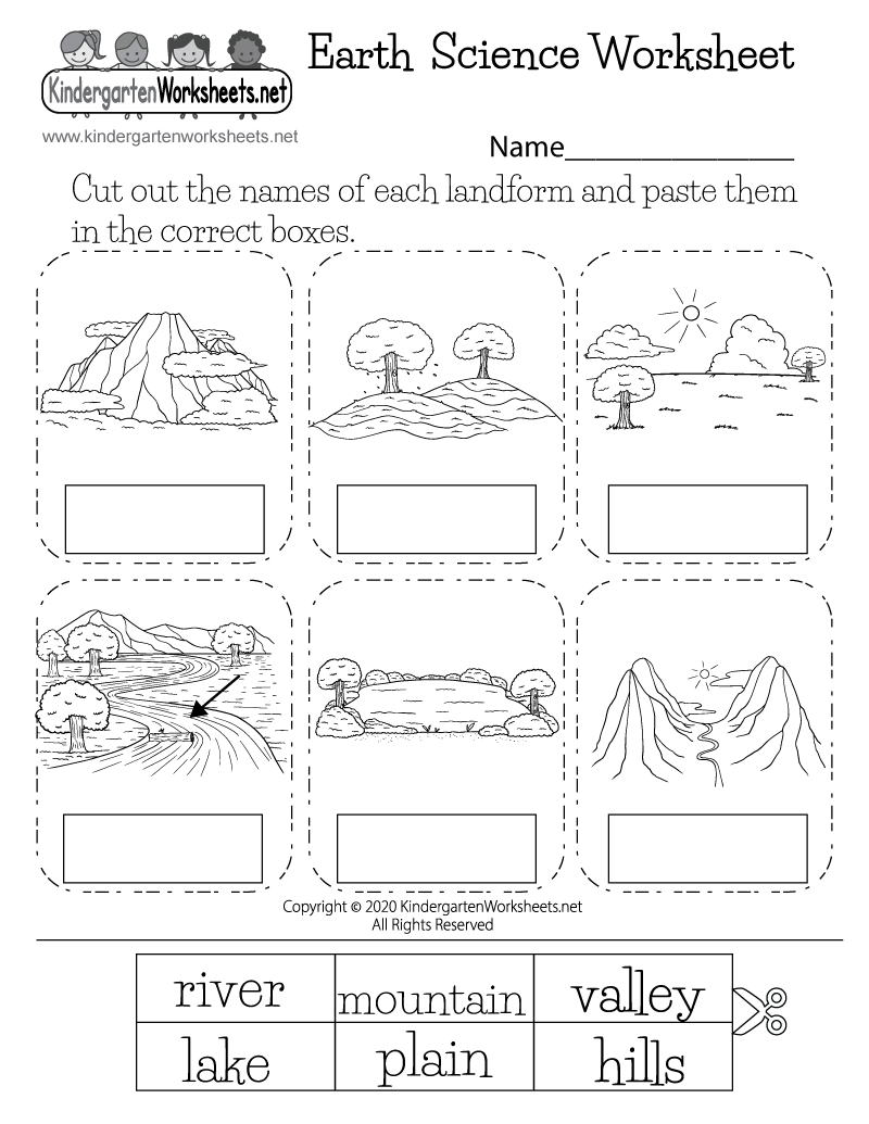 Science Worksheets Printable