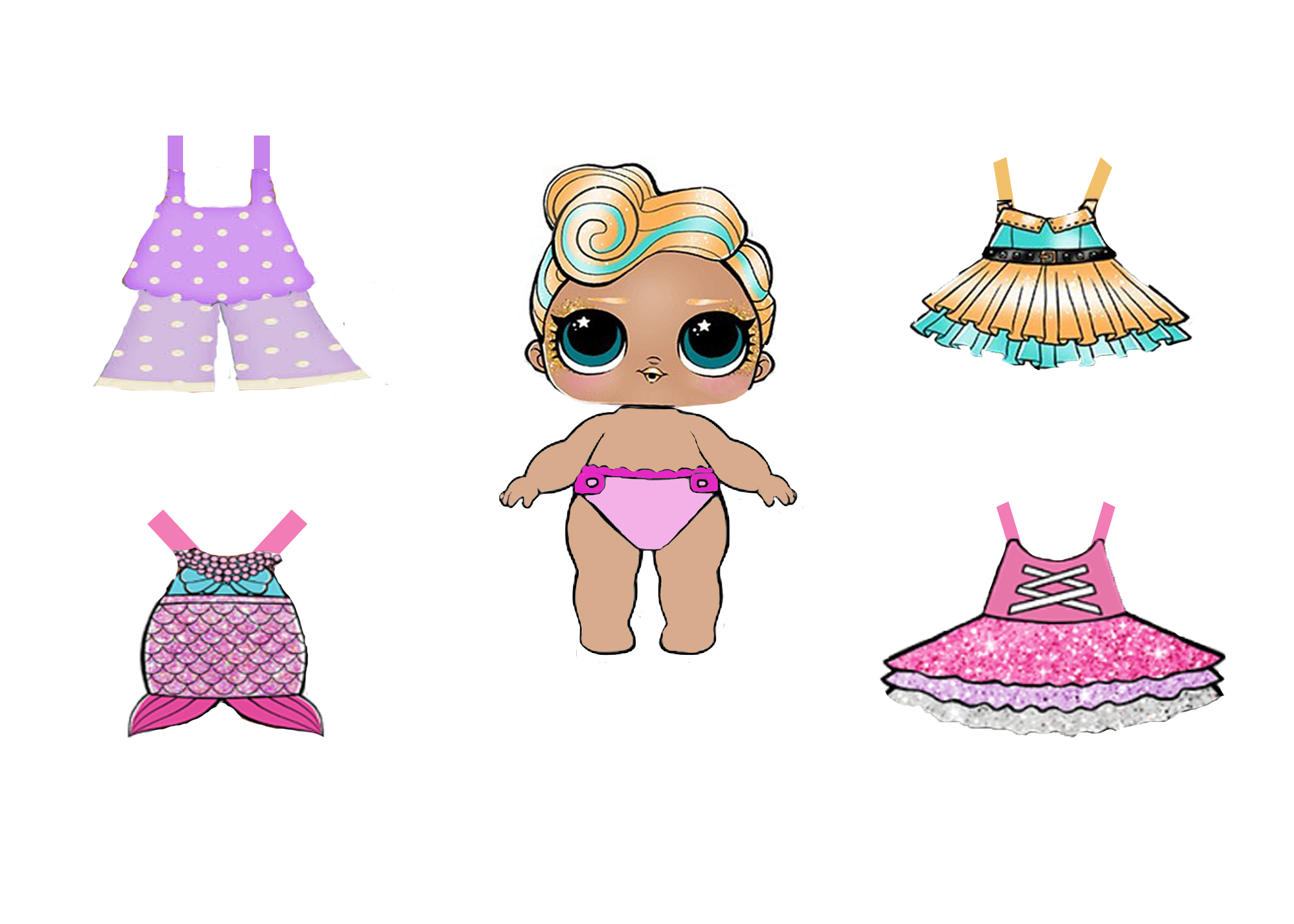 Lol Surprise Dolls Print Outs