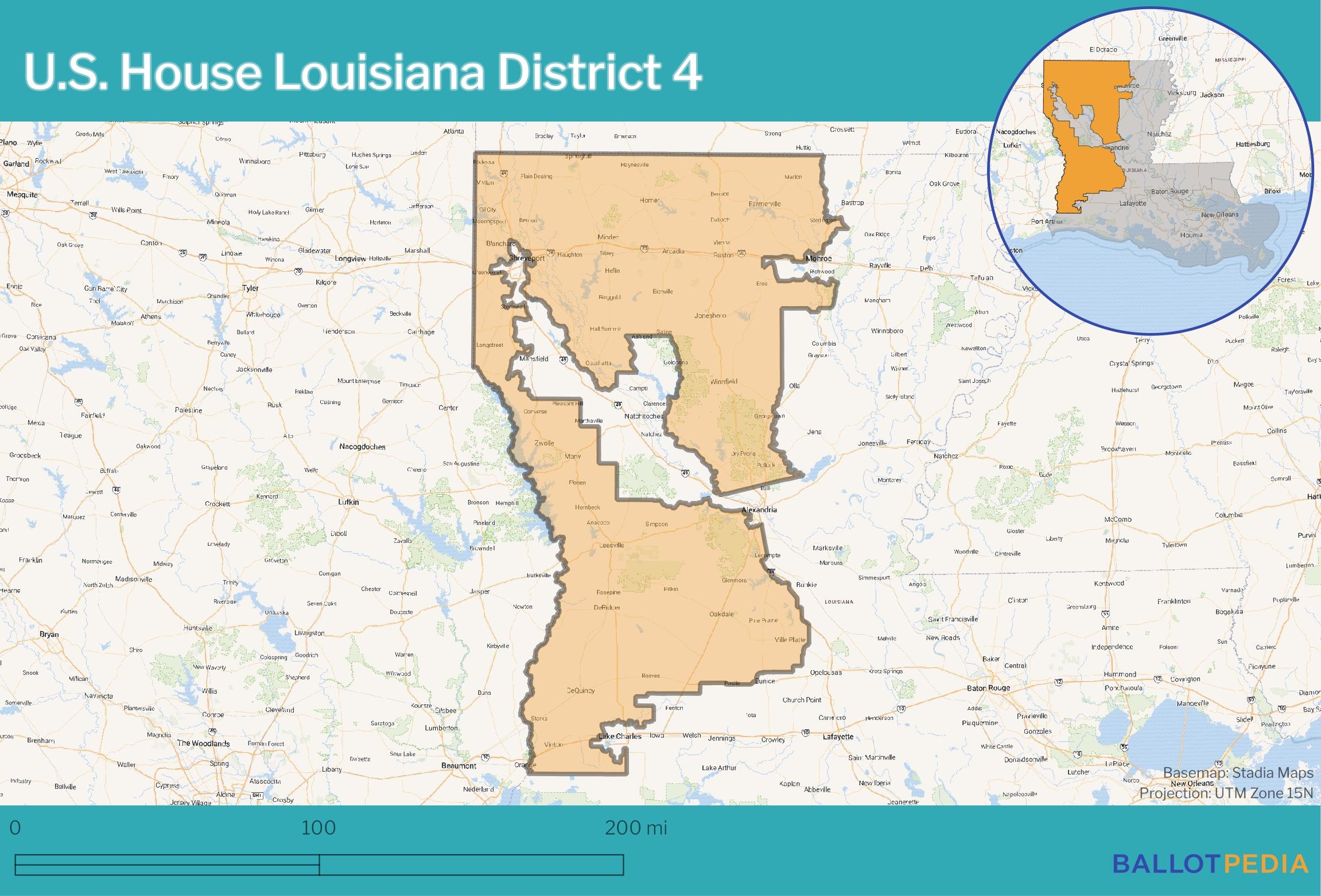 Louisiana s 4th Congressional District Ballotpedia