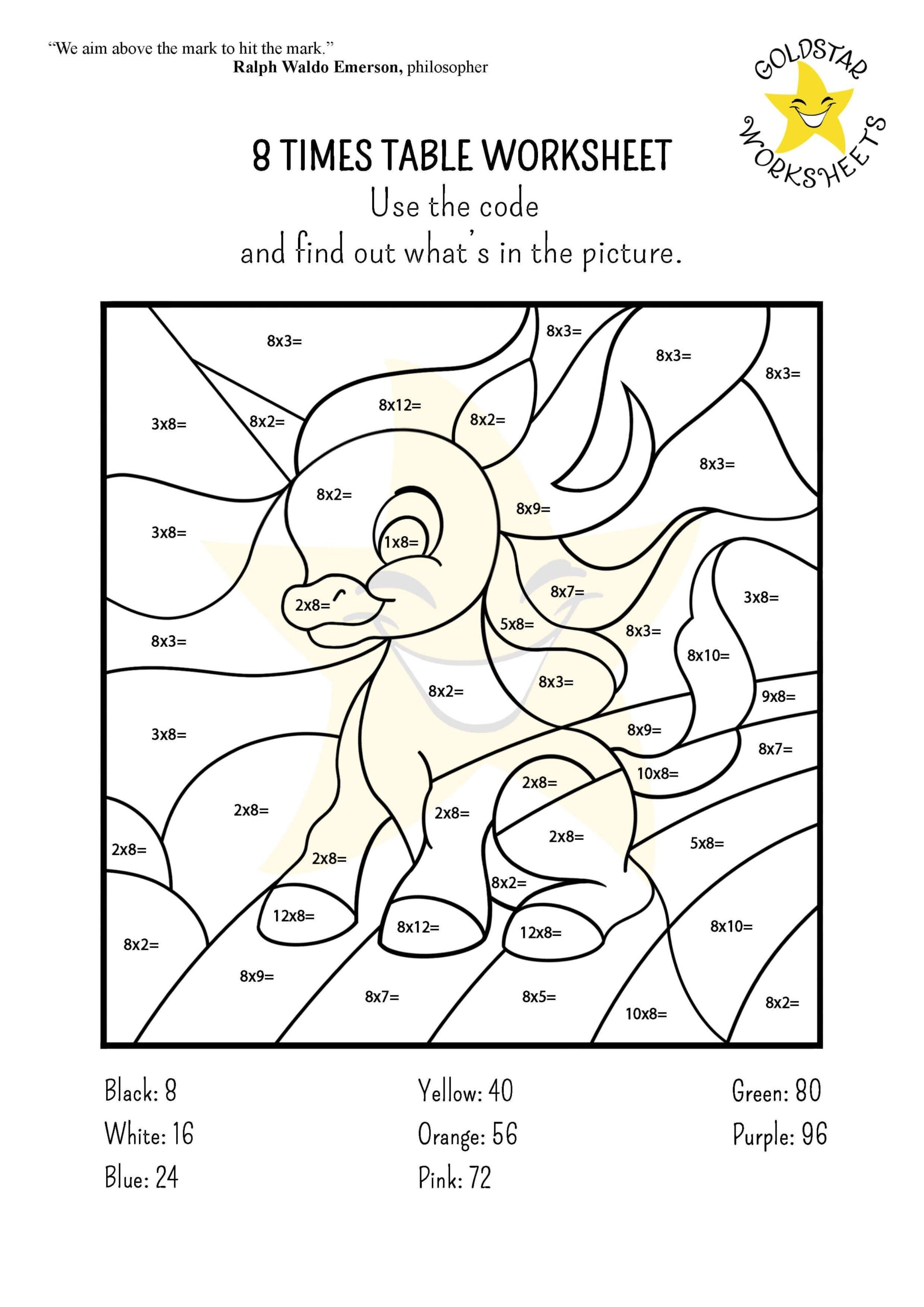 Times Tables Worksheets Free Printable