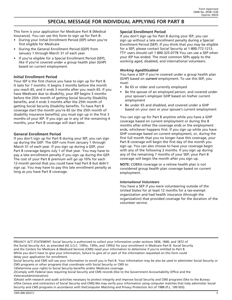 Medicare Form 0938 1230