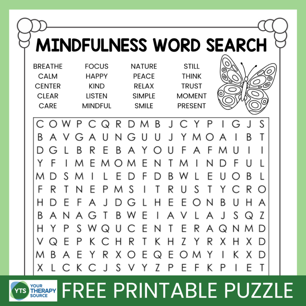 Easy Word Search Puzzles Free Printable