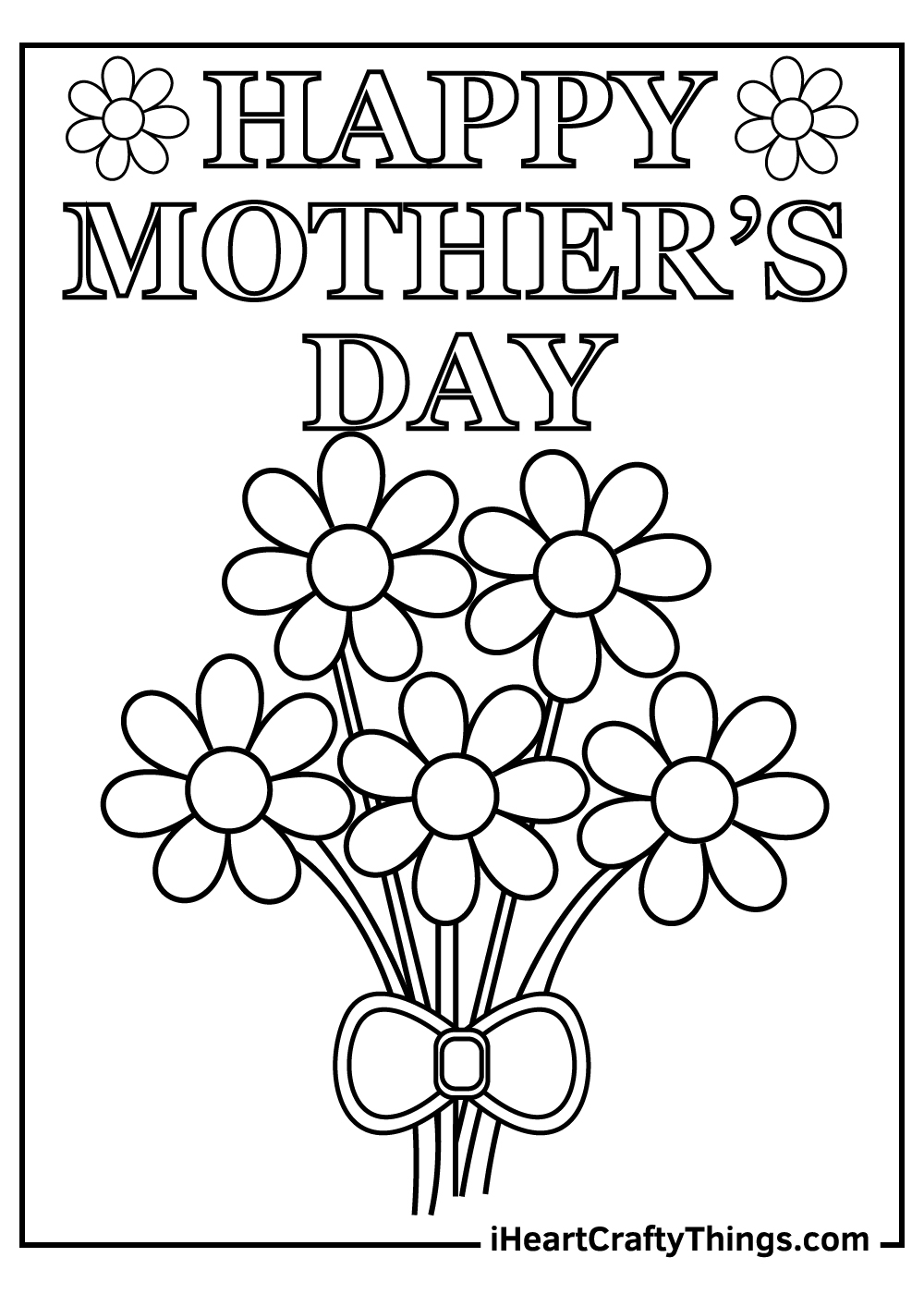 Mothers Day Coloring Pages 2024 100 Free Printables 