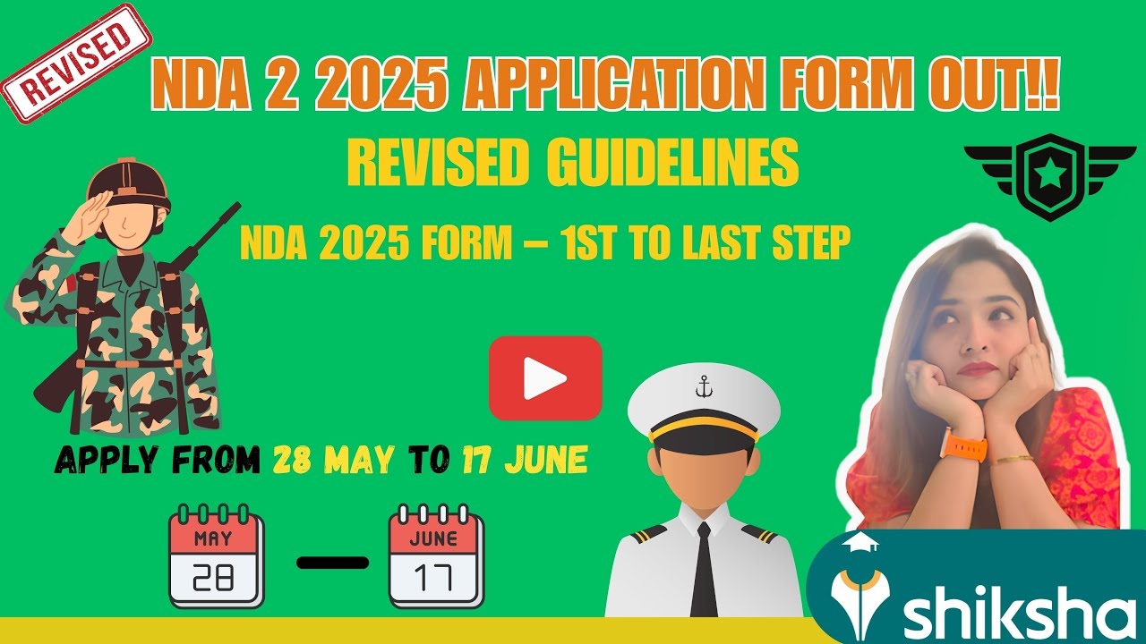 NDA Application Form 2026 OUT Apply Online For UPSC NDA NA 1