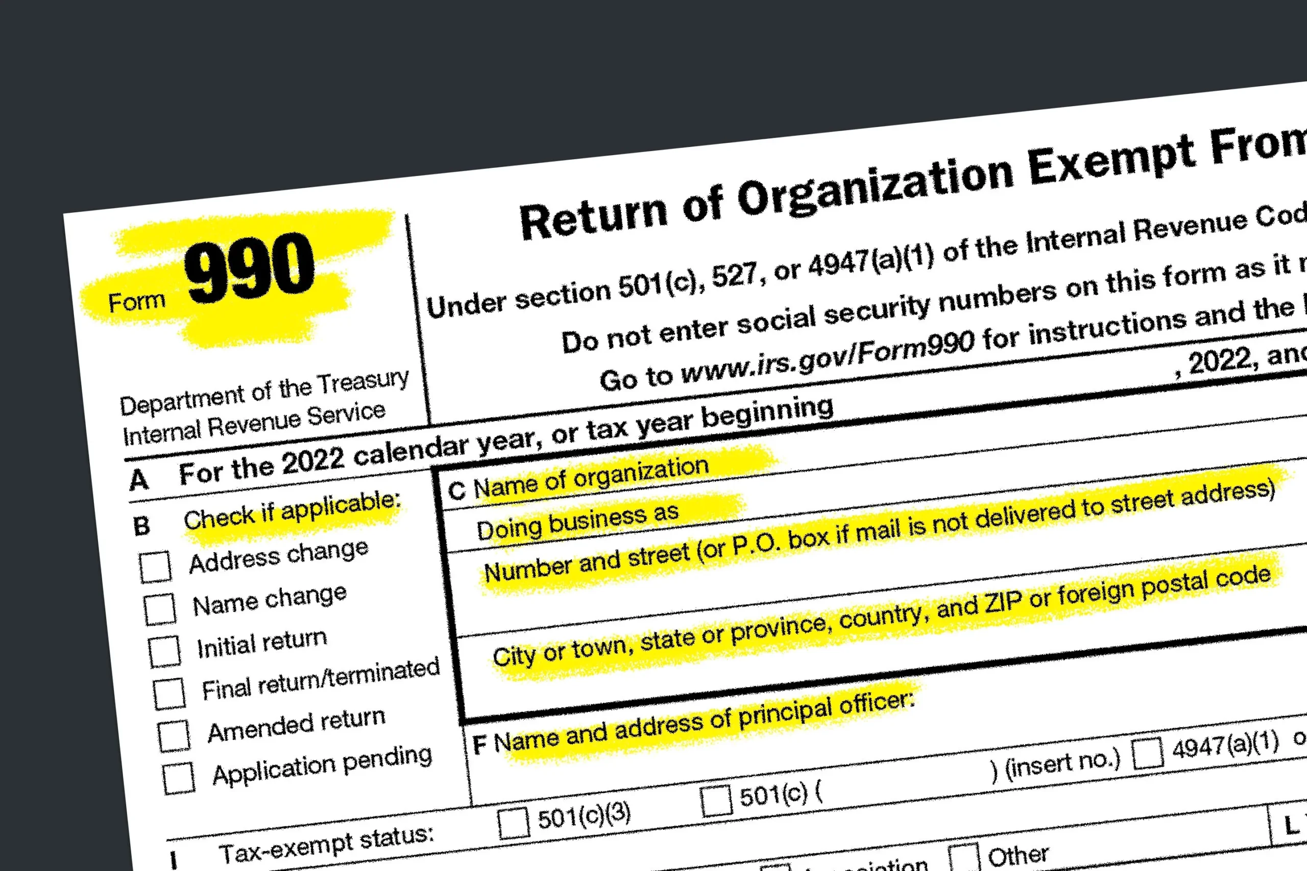 Irs Form 990 Lookup Search