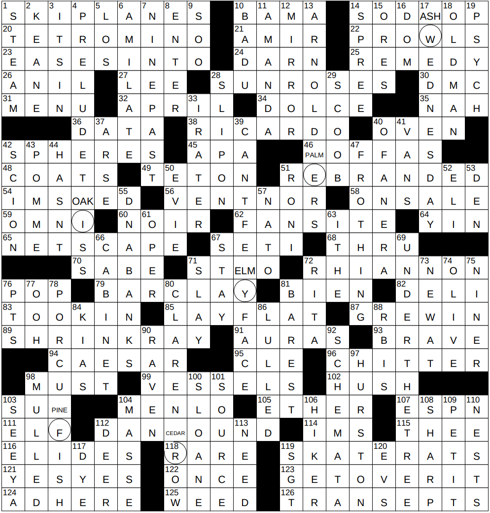 Detroit News Crossword Puzzle Printable