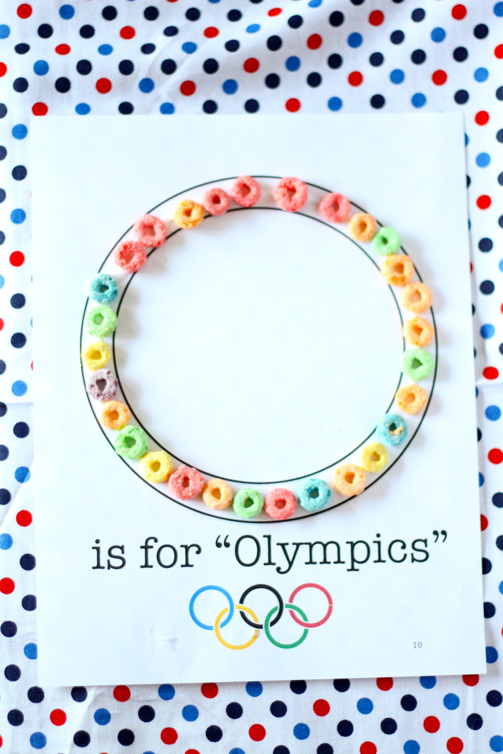 O Is For Olympics Craft I Can Teach My Child 